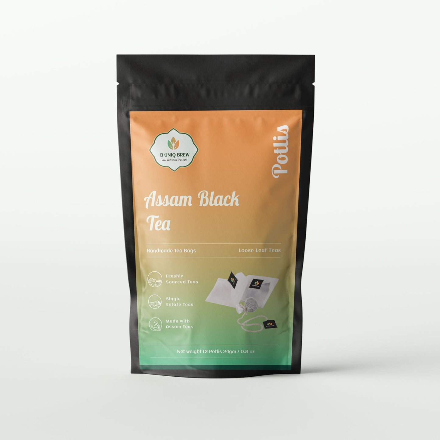 Assam Black in Potlis Tea Bag